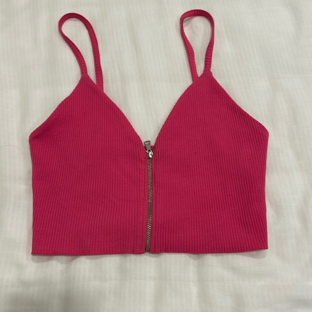 Zara cropped tank